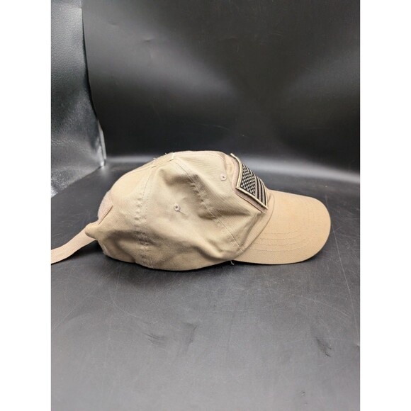 Rothco Military Hat StrapBack Tactical Cap EUC American Flag Patch Lot of 2 - Picture 5 of 13